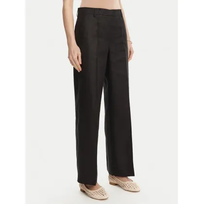 Zdjęcie Weekend Max Mara Spodnie materiałowe Malizia 2515131052 Czarny Regular Fit