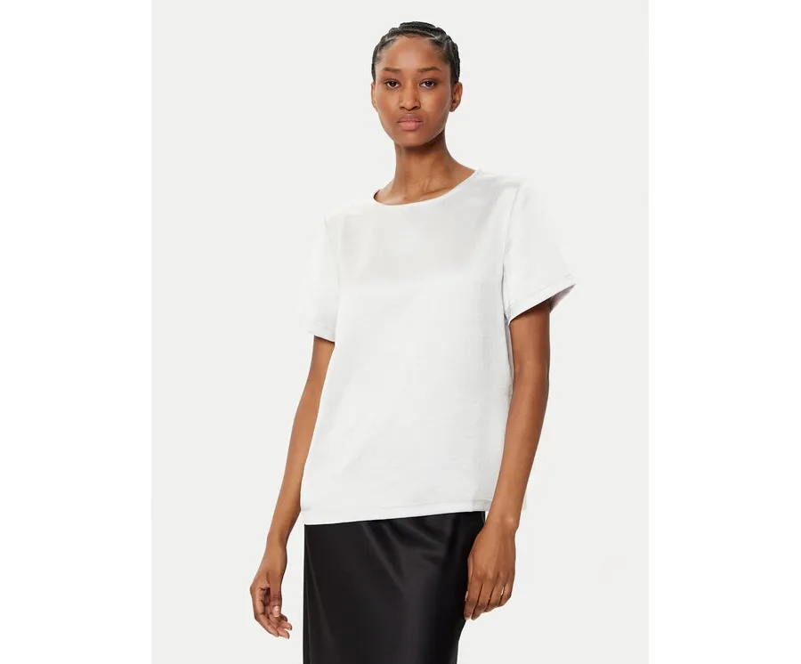 obrazek 1 Weekend Max Mara T-Shirt Amburgo 2515941051 Écru Regular Fit