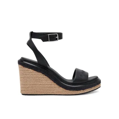 Zdjęcie Calvin Klein Espadryle Wedge Sandal 70 - He HW0HW02376 Czarny