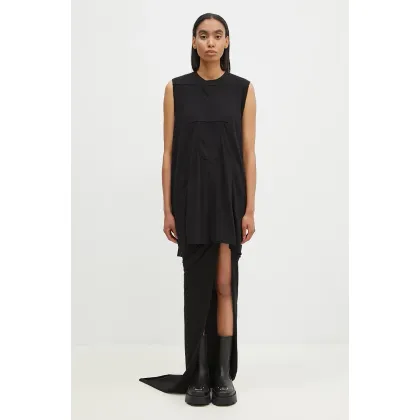 Zdjęcie Rick Owens top bawełniany Luxor kolor czarny DS02D2111.RNP