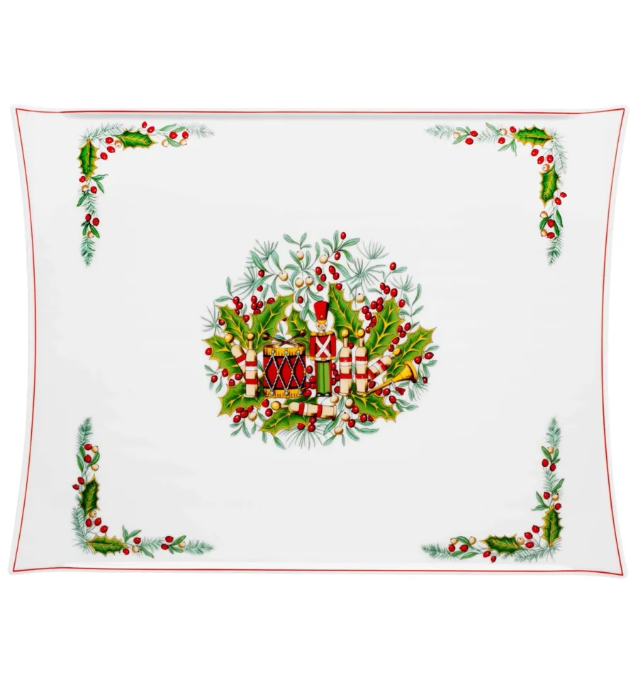 picture 1 A large porcelain tray from the London Magic Christmas collection - Vista Alegre