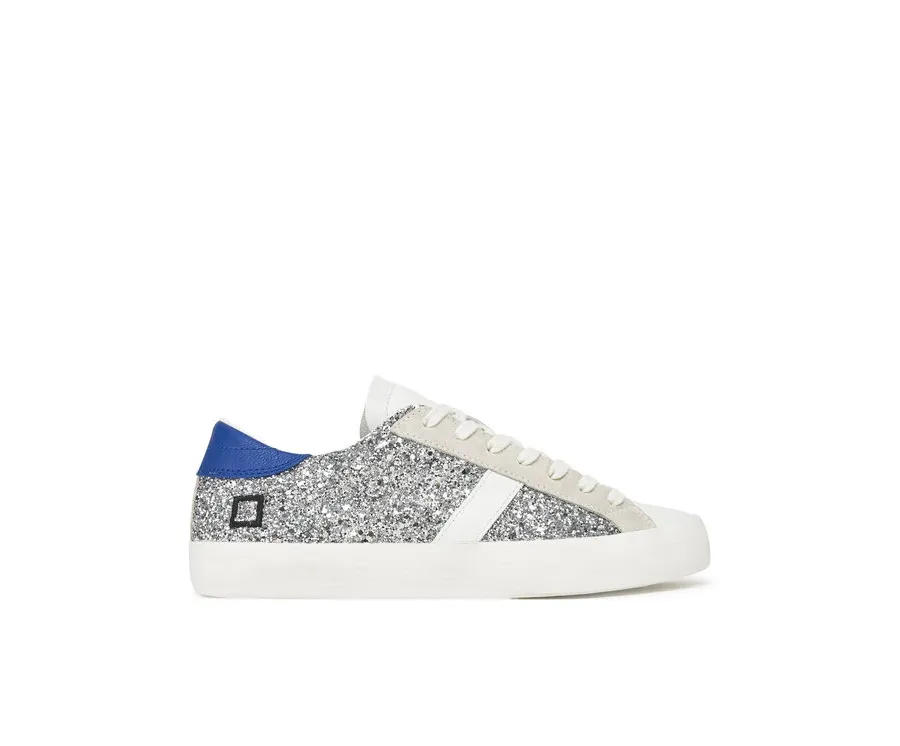 obrazek 1 D.A.T.E. Sneakersy Hill Low W421-HL-GL Srebrny
