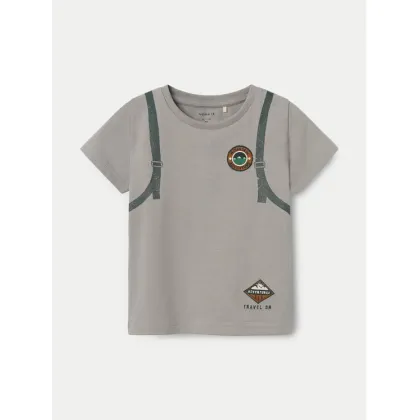 Zdjęcie NAME IT T-Shirt 13232049 Szary Regular Fit