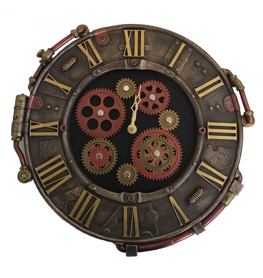 obrazek 1 Dekoracyjny zegar ścienny Steampunk
