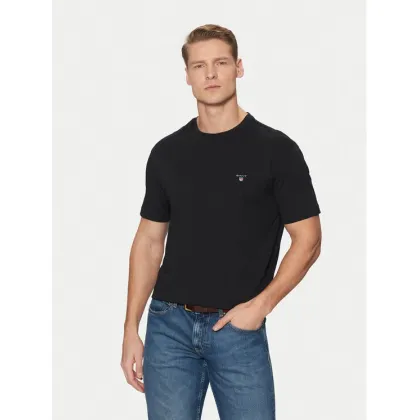 Zdjęcie Gant T-Shirt Original Shield 2003295 Czarny Regular Fit