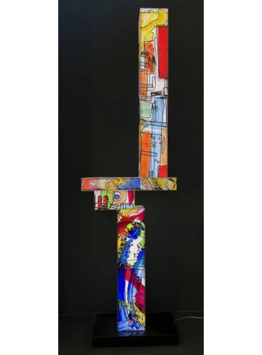 obrazek 2 Wspaniała ledowa lampa grawitacyjna "Obiekt 5488" - doskonała dekoracja do salonu