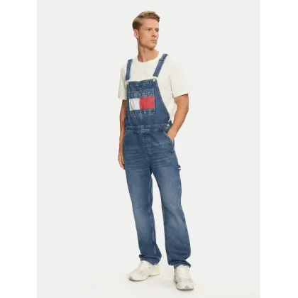 Zdjęcie Tommy Jeans Ogrodniczki Ryan DM0DM20440 Niebieski Straight Fit