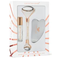 Zdjęcie Crystallove Cryo Ice Beauty Set (Masażer do twarzy + Płytka Gua Sha + Buteleczka Roll-On)