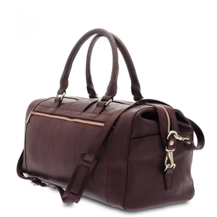 obrazek 4 Skórzana torba podróżna dla kobiet - Giudi