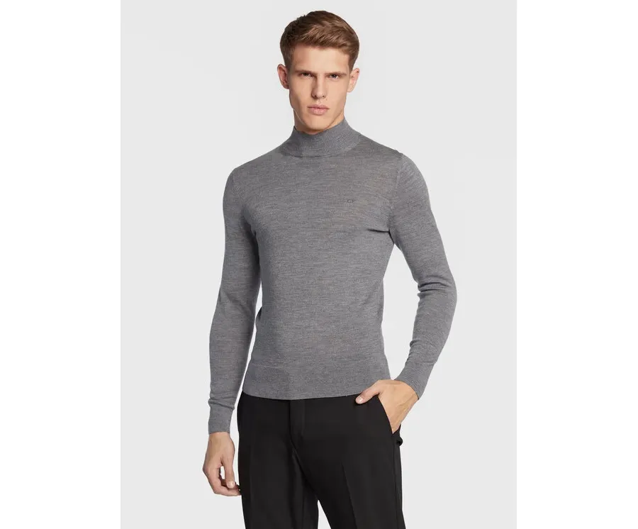 obrazek 1 Calvin Klein Golf Superior K10K110424 Szary Regular Fit