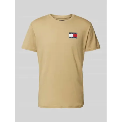 Zdjęcie Tommy Jeans T-Shirt Essential DM0DM20740 Beżowy Slim Fit
