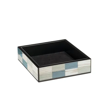 Picture A unique wooden desk organizer