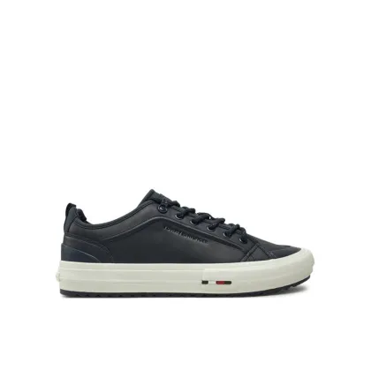 Zdjęcie Tommy Hilfiger Sneakersy Th Hi Vulc Cleat Low Lth FM0FM05452 Granatowy