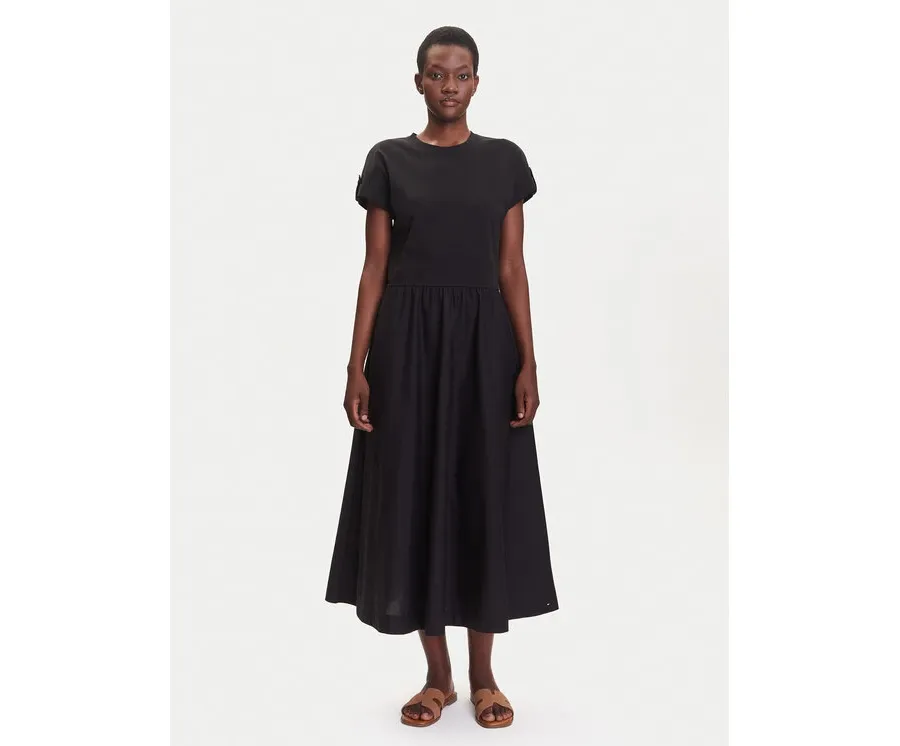 obrazek 1 Tommy Hilfiger Sukienka codzienna Modern Cody WW0WW46711 Czarny Regular Fit