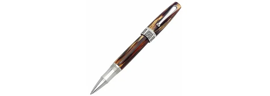obrazek 3 Aksamitne Pióro Kulkowe Turtle Brown EXTRA 1930 Montegrappa