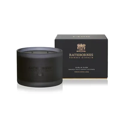 Zdjęcie Naturalna świeca zapachowa CLASSIC Dublin Dusk - Rathbornes 1488