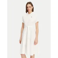Zdjęcie Lacoste Sukienka koszulowa EF9621 Biały Regular Fit