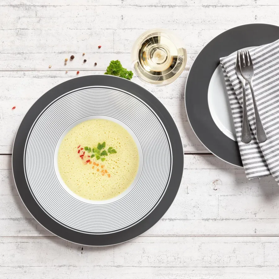 obrazek 3 Porcelanowa filiżanka do cappuccino lub herbaty z Niemiec - Seltmann Weiden