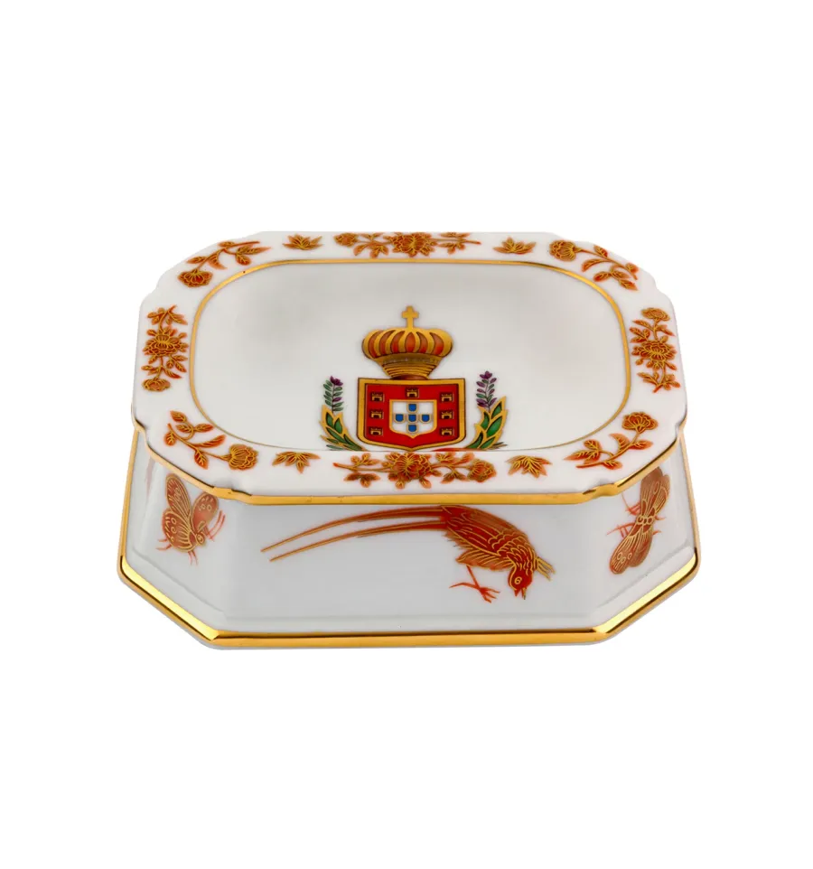 obrazek 1 Stylowa porcelanowa solniczka José Manuel D. Luis I. - Vista Alegre
