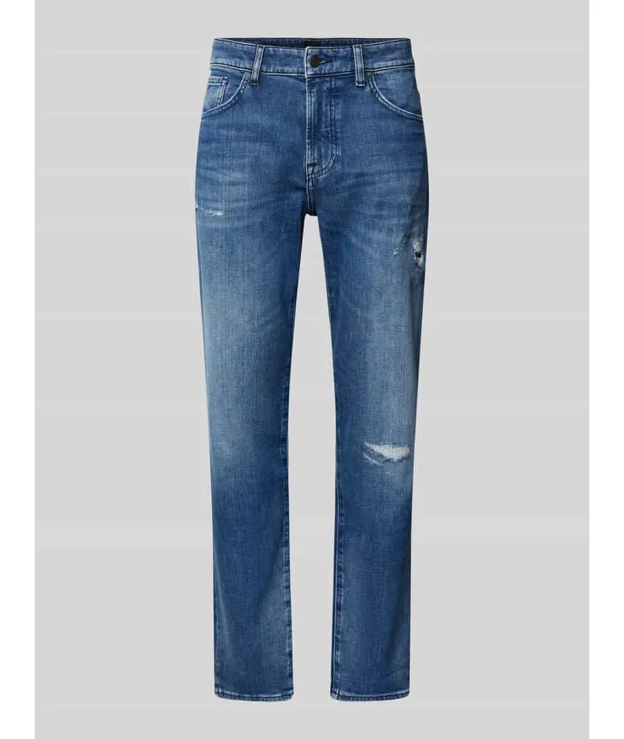 obrazek 1 Jeansy o kroju regular fit z 5 kieszeniami model ‘Re.Maine’