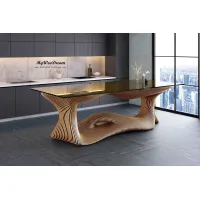 Picture Luxurious plywood dining table