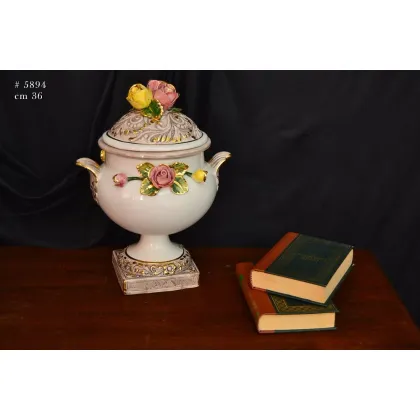 Picture An exclusive decorative vase for stylish interiors