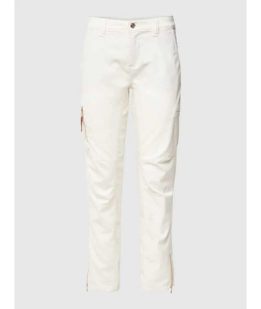 obrazek 1 Spodnie z kieszeniami zapinanymi na zamek błyskawiczny model ‘VELVET’