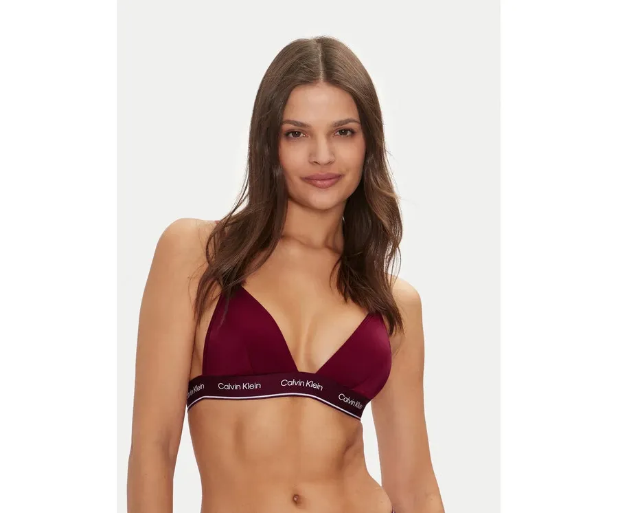 obrazek 1 Calvin Klein Swimwear Góra od bikini KW0KW02424 Bordowy