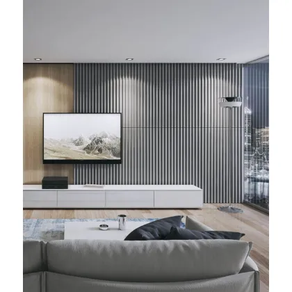 Zdjęcie 135x48,9 cm VT - PB39 (CL01 ceglasty) LAMEL - Panel dekor 3D beton architektoniczny