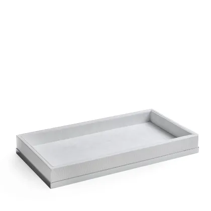 Zdjęcie Luksusowa prostokątna taca na akcesoria łazienkowe w stylu nowoczesnym – 3SC
