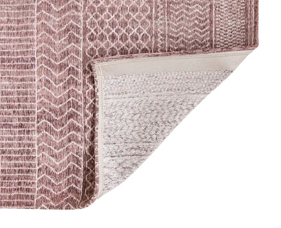 obrazek 2 Prestiżowy różowy dywan we wzory - SAND ROSE 8793