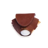 Picture Leather golf ball case - Absolute Breton
