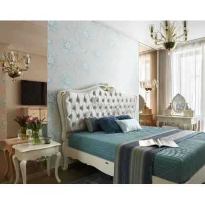 Zdjęcie Ekskluzywny włoski kinkiet wykonany ręcznie ze szkła murano