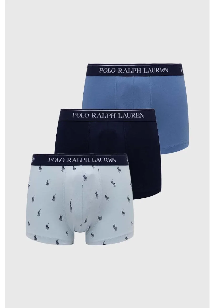 obrazek 1 Polo Ralph Lauren bokserki 3-pack męskie kolor granatowy