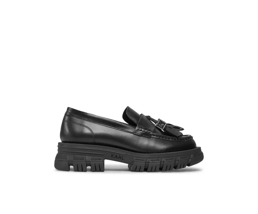 obrazek 1 KARL LAGERFELD Loafersy KL43814 Czarny