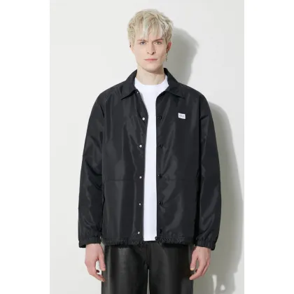 Zdjęcie A.P.C. kurtka koszulowa Blouson Aleksi kolor czarny przejściowa PAAFA.H02739.LZZ