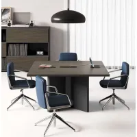 Picture Prestigious conference table - 140x140x75 cm