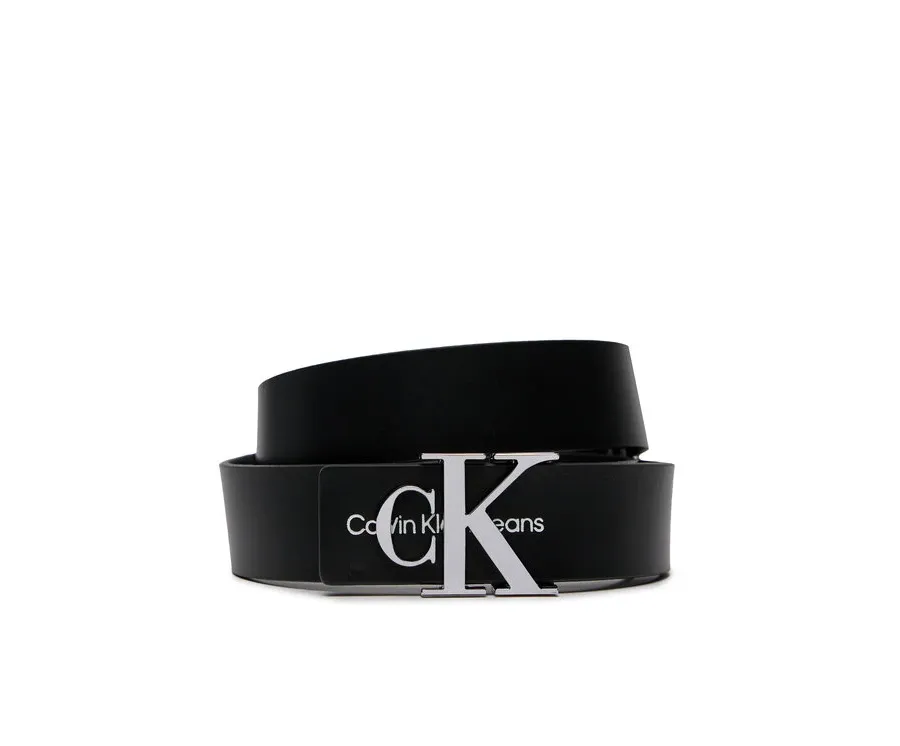 obrazek 1 Calvin Klein Jeans Pasek Damski Monogram Hardware 30Mm K60K610281 Czarny