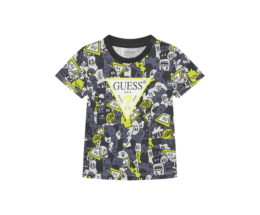 obrazek 1 Guess T-Shirt N5YI04 K8HM4 Szary Regular Fit