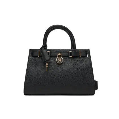 Zdjęcie Tommy Hilfiger Torebka American Icon Mini Tote Leather AW0AW17188 Czarny