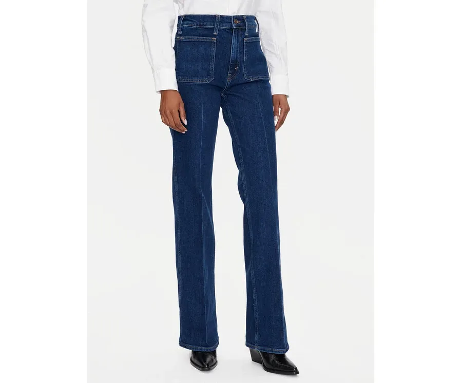 obrazek 1 Polo Ralph Lauren Jeansy 211825841001 Granatowy Flare Fit