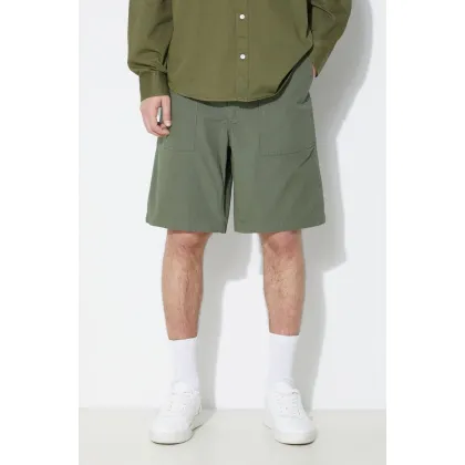 Zdjęcie Engineered Garments szorty bawełniane Fatigue Short kolor zielony OR271.CT010