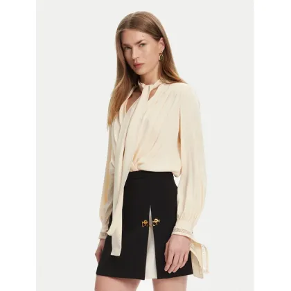 Zdjęcie Elisabetta Franchi Body CB-006-51E2 Écru Regular Fit