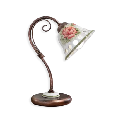 Zdjęcie Włoska klasyczna lampka biurkowa Napoli