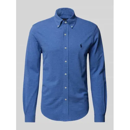 Zdjęcie Koszula casualowa o kroju regular fit z kołnierzykiem typu button down