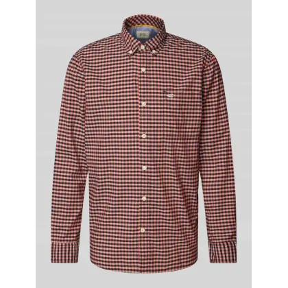 Zdjęcie Koszula casualowa o kroju regular fit z kołnierzykiem typu button down