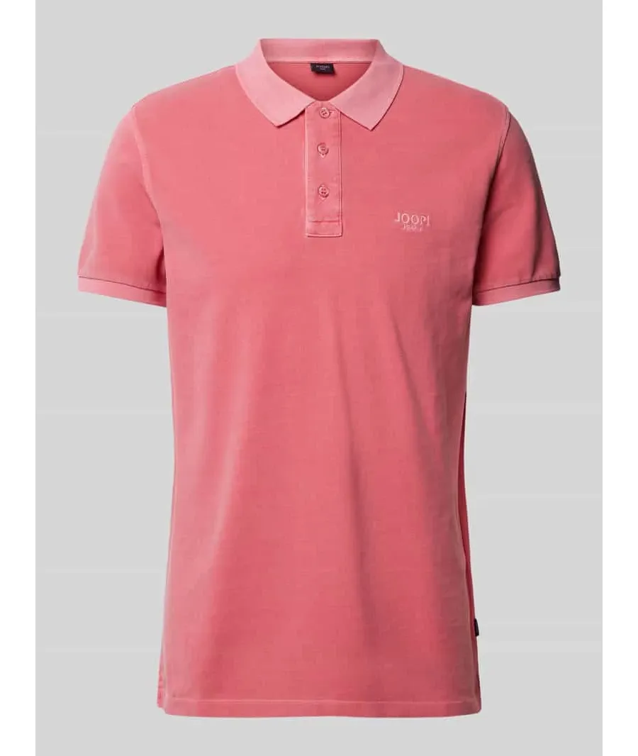 obrazek 1 Koszulka polo o kroju regular fit w jednolitym kolorze model ‘Ambrosio’