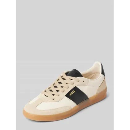 Zdjęcie Sneakersy z nadrukiem z logo model ‘Brenta’