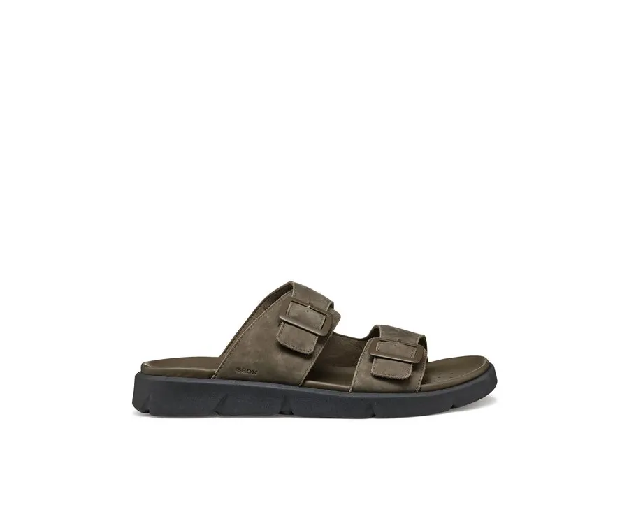 obrazek 1 Geox Klapki U Xand 2S U46BGA 00032 C3009 Khaki