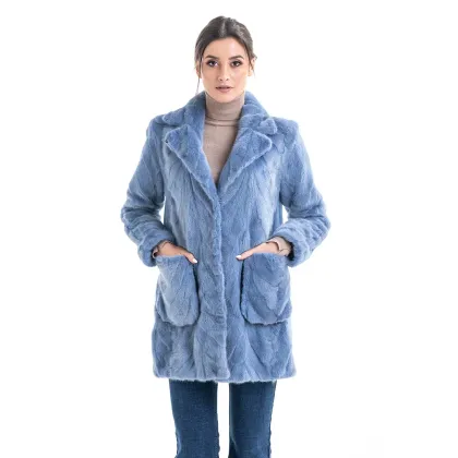 Picture Feminine and elegant mink fur coat - A&A Vesa